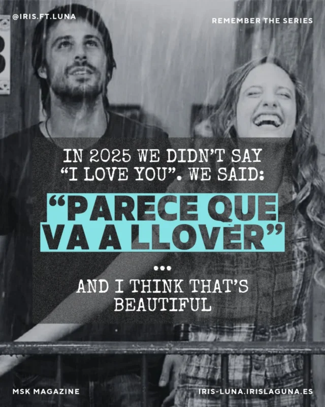 💬#Quotes Gracias a #LHDP aprendimos a decir #tequiero en clave...❓Te atreverías a usar esta #frase con tu #crush😍 , aunque no la entienda, para confesarle así tus #feelings ? #frasescanaña #LucasYSara  #tvseries #los2000 #y2k #LosHombresDePaco #frasedeldia #desmotivacional #MSKmagazine #MSK001 #IrisYluna #IrisFtLuna #motivacion